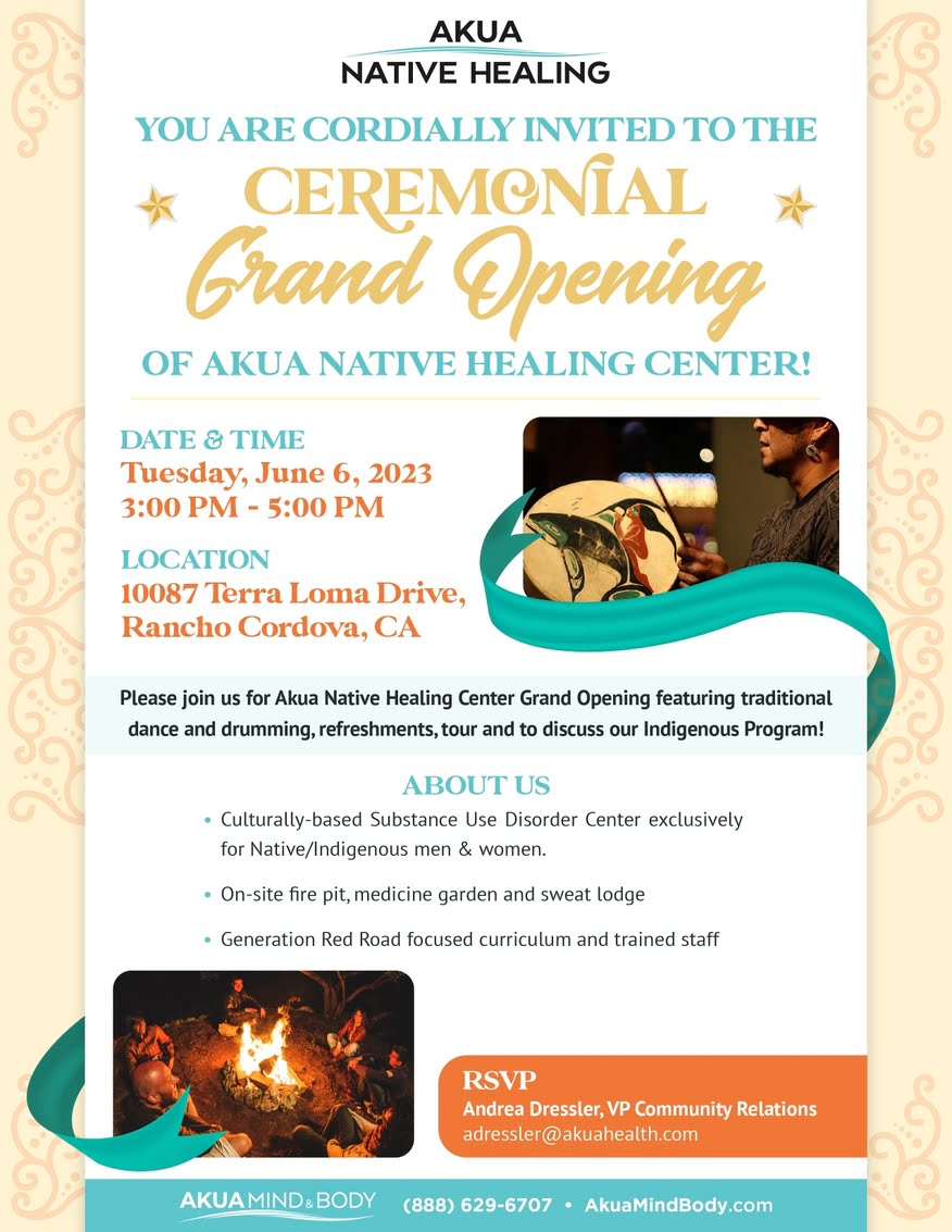 Akua Native Healing Center Grand Opening