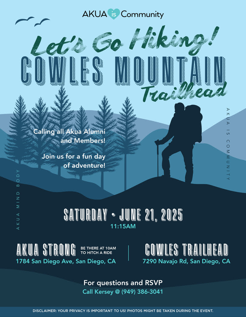 Hiking - Cowles Mountain 21st June
