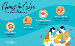 Chaos to Calm Parenting your minute to breath