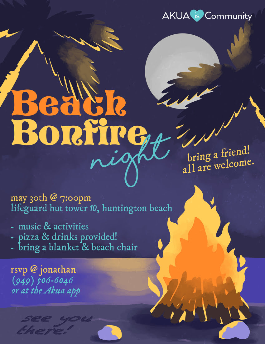 Beach Bonfire Night